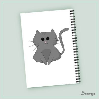 دفتر یادداشت گربه چشم درشت