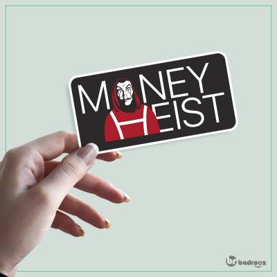 استیکر  money heist sticker