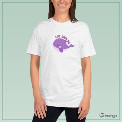 تی شرت زنانه bts purple whale