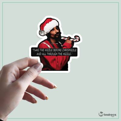 استیکر santa snoop