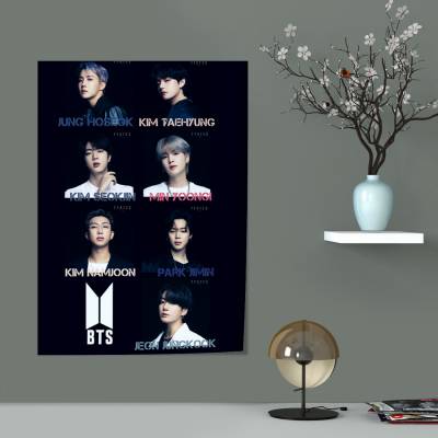 پوستر سیلک bts 7