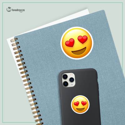 استیکر ایموجی Smiling Face With Heart Eyes