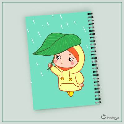 دفتر یادداشت چتر برگی