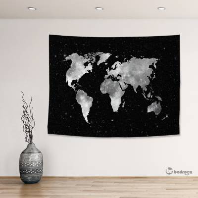 بک دراپ نقشه جهان