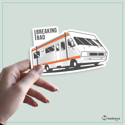 استیکر breaking bad van