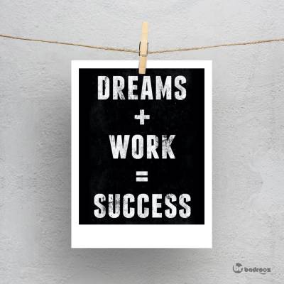 پولاروید dreams +work=succes