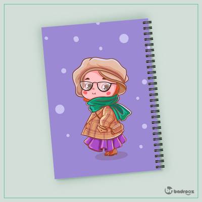 دفتر یادداشت دختر در زمستان