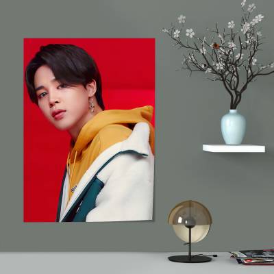پوستر سیلک bts jimin 2