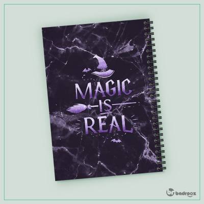 دفتر یادداشت magic is real