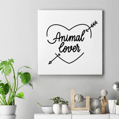 قاب کنواس مربع animals 29