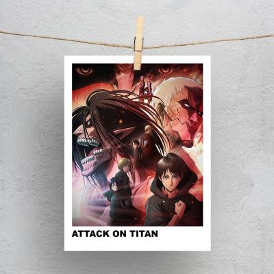 پولاروید attack on titan 