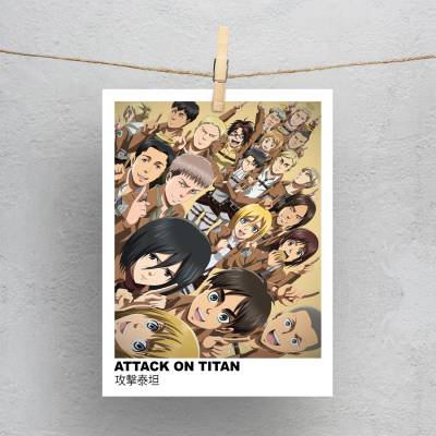 پولاروید attack on titan