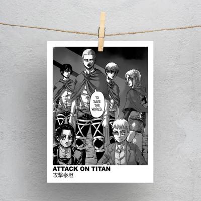 پولاروید attack on titan