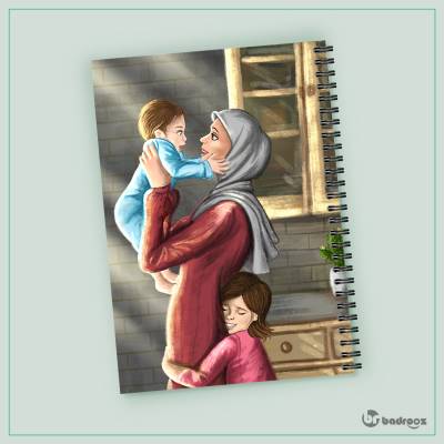 دفتر یادداشت مادر و فرزند