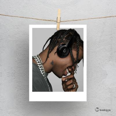 پولاروید travis scott-تراویس