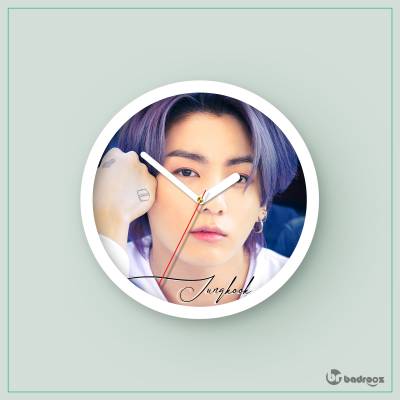 ساعت دیواری  JUNGKOOK BTS 2