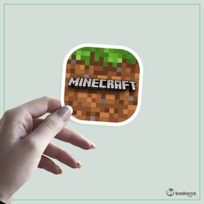 استیکر mincraft