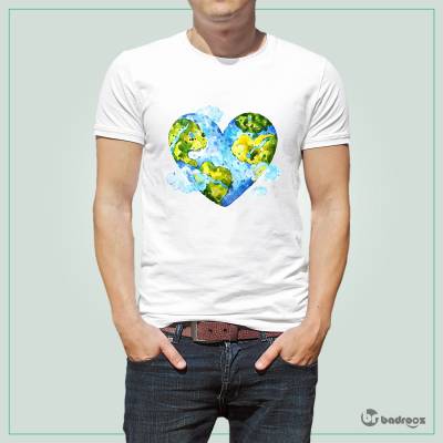 تی شرت اسپرت save the earth 16