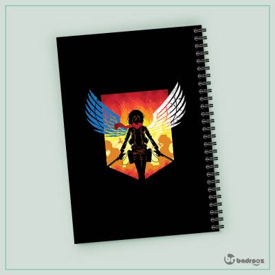 دفتر یادداشت Mikasa 01