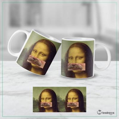 ماگ  Mona Lisa Stache V1