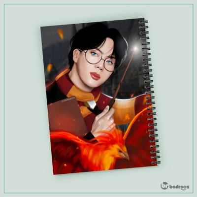 دفتر یادداشت Jin X Harry potter