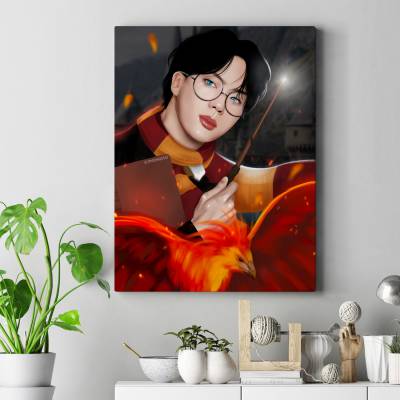 تابلو کنواس Jin X Harry potter