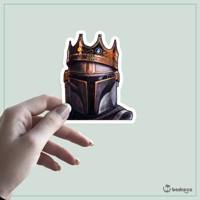 استیکر king mandalorian