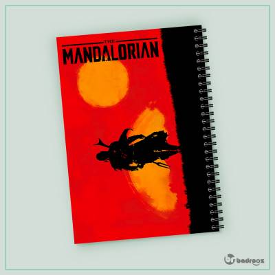 دفتر یادداشت Mandalorian  x red dead