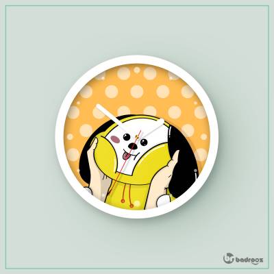 ساعت دیواری  BT21-cute Chimmy