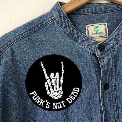 پچ حرارتی  punks not dead پانک نمرده است - اسکلت