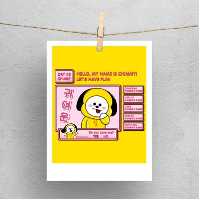 پولاروید BT21- Chimmy Video Game