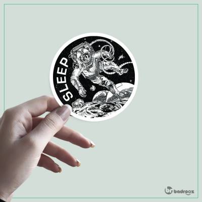 استیکر Sleep space