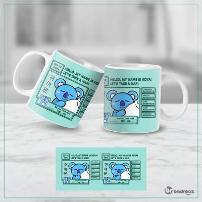 ماگ  BT21- Koya Video Game