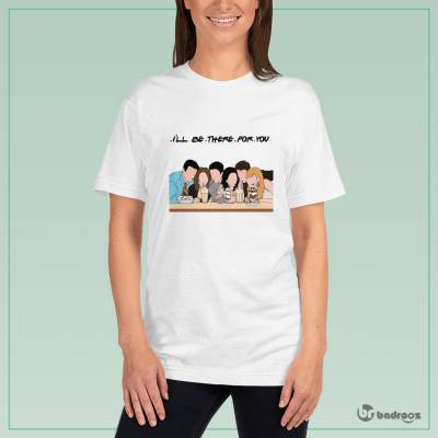 تی شرت زنانه Friends2