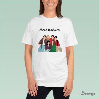 تی شرت زنانه Friends 3