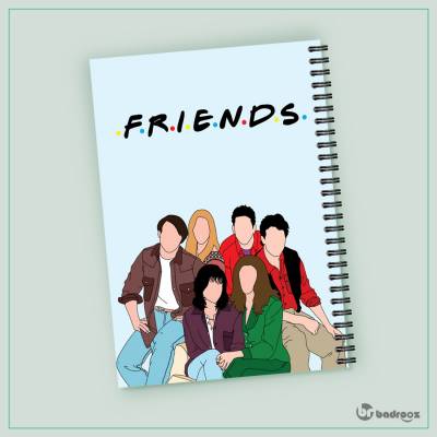 دفتر یادداشت Friends 3