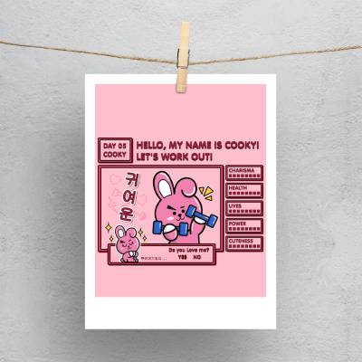 پولاروید BT21-Cooky video Game 