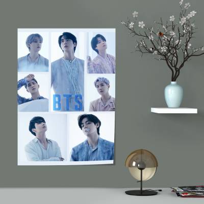 پوستر سیلک BTS 8