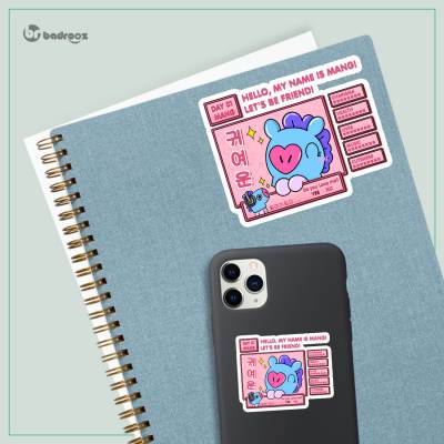 استیکر BT21- Mang Video Game