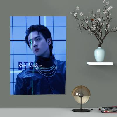 پوستر سیلک BTS JIN 2