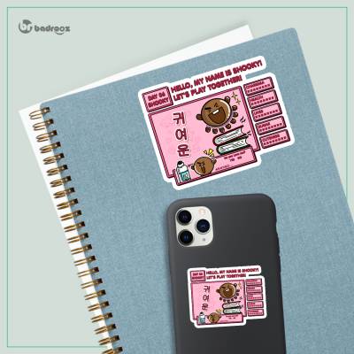 استیکر BT21- Shooky Video Game