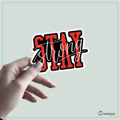 استیکر Typography 10