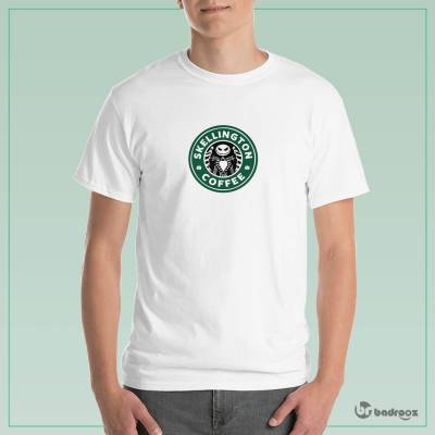 تی شرت مردانه skeleten coffee