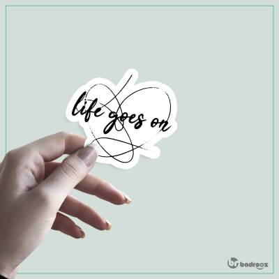 استیکر bts life goes on