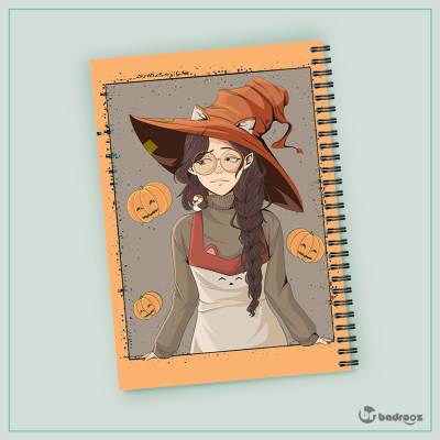 دفتر یادداشت Autumn witch