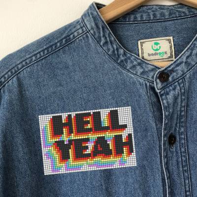 پچ حرارتی  hell yeah vintage