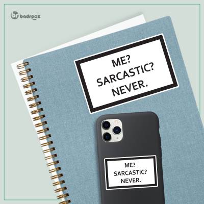 استیکر me?sarcastic?