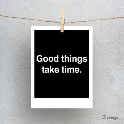 پولاروید good things take time