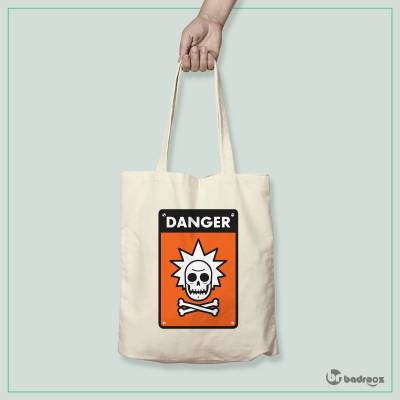 کیف خرید کتان danger rick