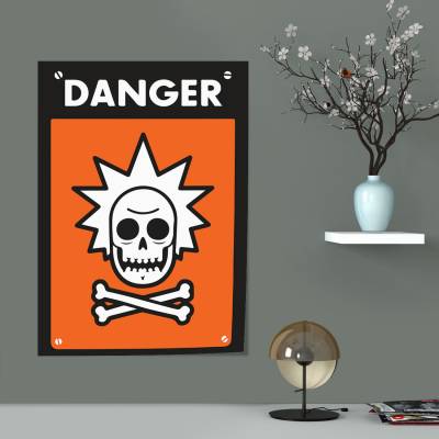 پوستر سیلک danger rick